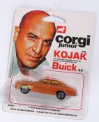 Corgi Junior Kojak Buick 68, card backed