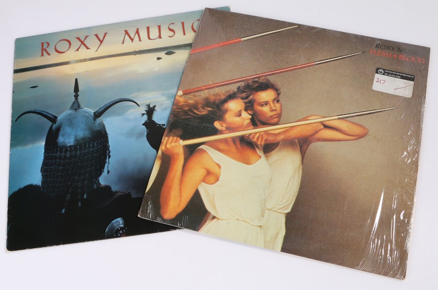 2 X Roxy Music LPs. Roxy music (2) - Avalon. Flesh and Blood.V/G