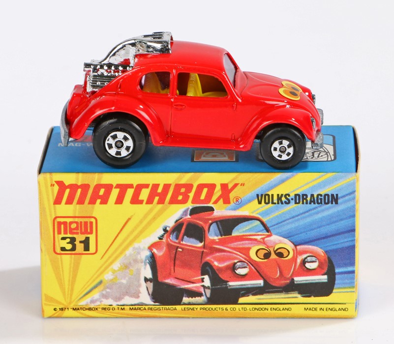 Matchbox Superfast Volks-Dragon 31 boxed as new