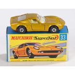 Matchbox Superfast Lamborghini Mura P400 33 boxed as new