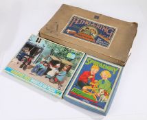 Fling-A-Ring, The Quick Fire Ring Game, Camberwick Green jig saw puzzle unchecked and Spiralway (3)
