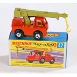 Matchbox Superfast Iron Fairy Crane 42 boxed as new