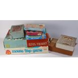 Games and jigsaw puzzles, to include Mousetrap, Magic Roundabout puzzle, Harlequin "the card