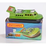 Matchbox Superfast Rescue Hovercraft 2 boxed as new