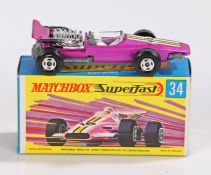Matchbox Superfast Formula 1 Racing Car 34 boxed as new