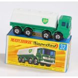 Matchbox Superfast Leyland Petrol Tanker 32 boxed as new