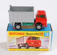 Matchbox Superfast GMC Tipper Truck 26 boxed as new
