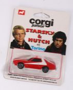Corgi Junior Starsky & Hutch Torino 48, card backed