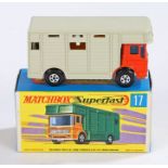 Matchbox Superfast Horse Box 17 boxed as new