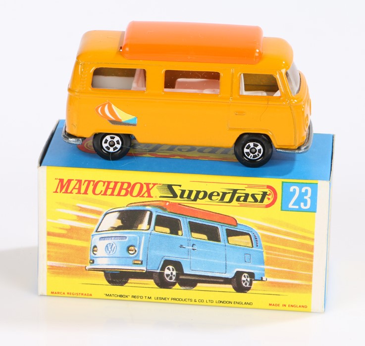 Matchbox Superfast Volkswagen Camper 23 boxed as new