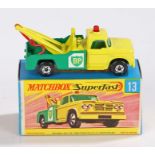 Matchbox Superfast Dodge Wreck Truck 13 boxed as new