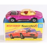 Matchbox Superfast Draguar 36, boxed as new