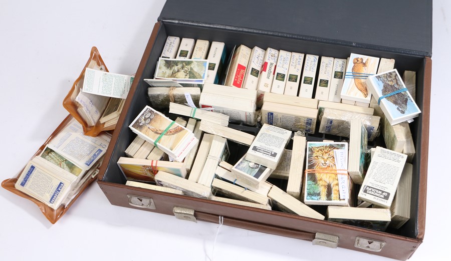 Collection of cigarette and tea cards, the majority sorted into sets (qty)