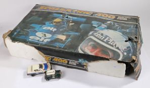 Scalextric 400 boxed racing set, play worn, boxed, together with further cars