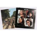 2 x Beatles LPs. Abbey Road ( 3 C064 04243 ), Italian pressing. Let It Be ( 3 C064 04433 ),