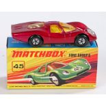 Matchbox Superfast Ford Group 6 45 boxed as new