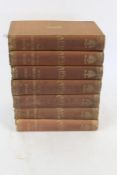 Works of Robert Burns, six volumes, published by William Paterson, Edinburgh 1877/79, together