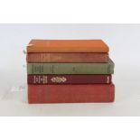 Collection of Robert Burns related books, to include the works of Robert Burns, five volumes,