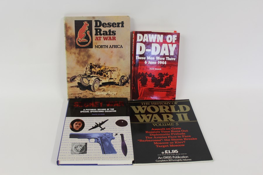 Military related books, to include numerous volumes relating to Field Marshal Montgomery, World Wars