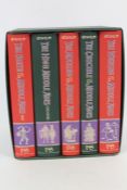 Folio Society- the Birth of the Middle Ages, five book set, published London 1998, housed in a