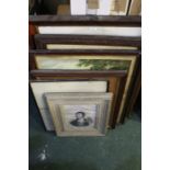 Eight Robert Burns and related prints, to include portraits, Tam O'Shanter etc. (8)