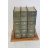 The poems and songs of Robert Burns, edited by James Kingsley, three volumes, published by the