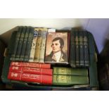 Collection of Robert Burns related books, to include poems and songs of Robert Burns, the complete