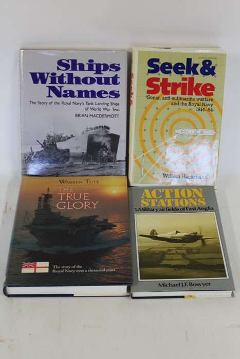 Books to include the Atlantic Campaign, the Indian Mutiny, Ships Without Names- the Story of the