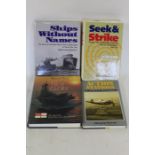 Books to include the Atlantic Campaign, the Indian Mutiny, Ships Without Names- the Story of the