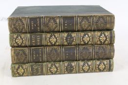 The works of Robert Burns with notes and illustrations, two volumes, Blackie and Son, 1857, the