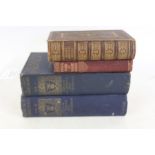 Collection of Robert Burns related books, to include the poetry of Robert Burns, four volumes, two