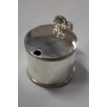 Elizabeth II silver mustard pot, London 1963, maker Tessiers Ltd (Herbert & Lawrence Parsons), the