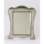 Edward VII silver dressing table mirror, Birmingham 1908, maker James Deakin & Sons (John &