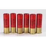 Six Eley 8 Gauge shotgun cartridges, (6) (Please note that a current firearms/shotgun certificate is