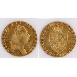 George III Half Guinea, 1798, Shield back