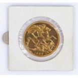 George VI Coronation Gold £2 piece, 1937, George and the Dragon to the reverse