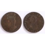 West Indies, Barbados George III copper Penny. (1760-1820), 1788, I.SERVE to the obverse, reverse