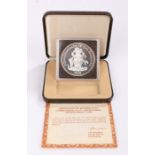 1978 Commonwealth of the Bahamas $10 silver proof coin, cased