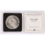 USA Silver Eagle Dollar, 1995