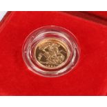 Royal Mint Proof Half Sovereign, 1980, cased and capsulated