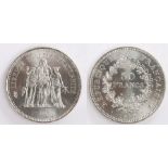 France silver 50 Francs, 1979