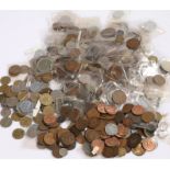 Collection of World and UK coins, (qty)