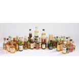 Collection of miniature bottles of Whisky, to include Knockando, Cragganmore, Macallan, Oban, Pigs