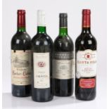 Wine, to include Chateau Rocher Calon, 750ml, 12.5%, Chateau Le Mounan, 75cl, 12.5%, Chateau Les