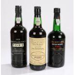 Port, to include Cockburns Special Reserve, 75cl, 20%, 1988 late bottled Port, 20% 75cl and Davy's