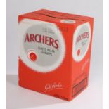 Archers Finest Peach Schnapps, 70cl, 21% six bottles, (6)