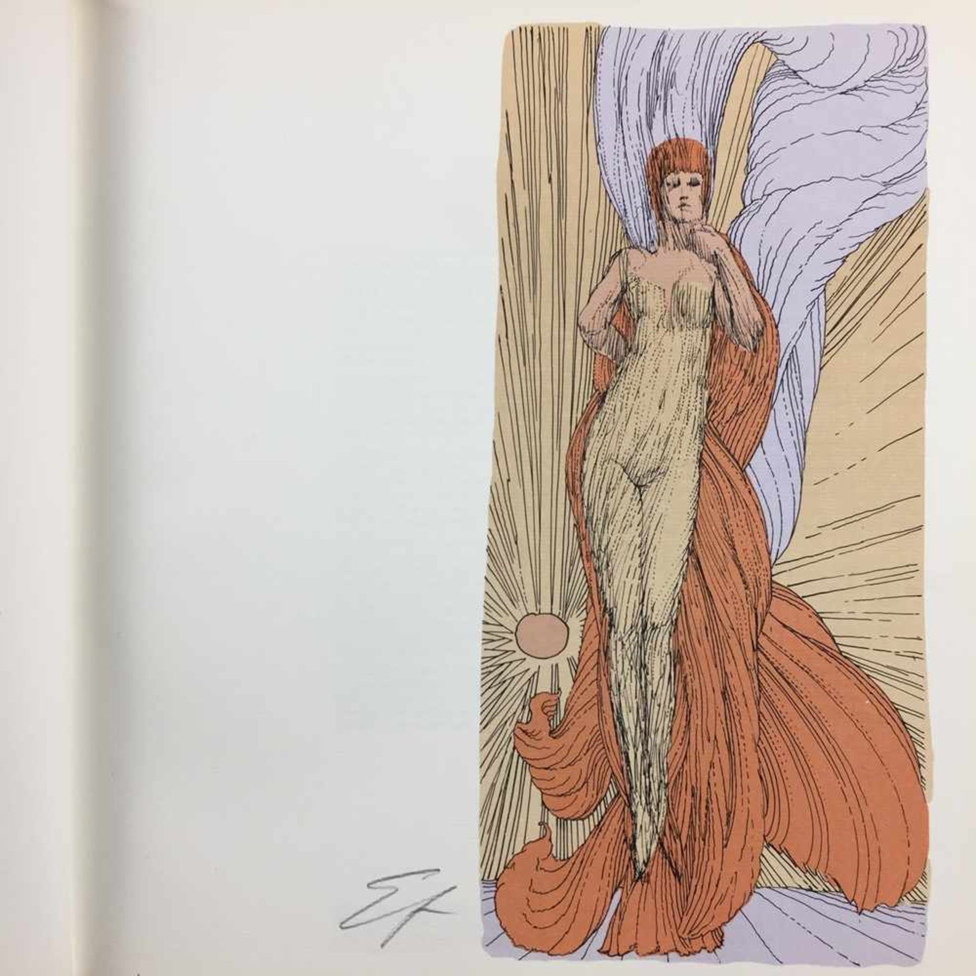 Hartmann, Richard P. (Herausgeber) - Ernst Fuchs. Das graphische Werk 1967 - 1980, Piper/Galerie - Bild 6 aus 8