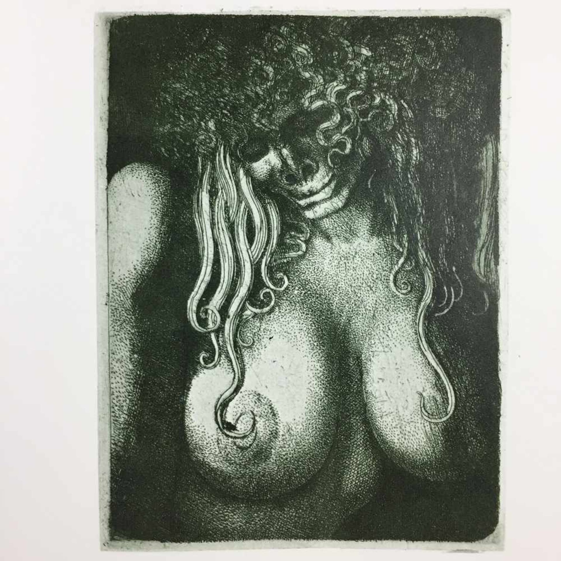 Hartmann, Richard P. (Herausgeber) - Ernst Fuchs. Das graphische Werk 1967 - 1980, Piper/Galerie - Bild 7 aus 8