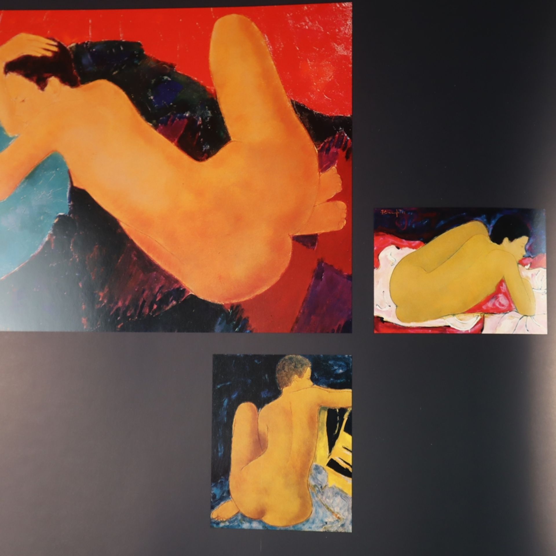 Bonnefoit, Alain (geb. 1937 in Paris) - Peintures - Sculptures, Edition Latour, Martigny 1994, - Bild 4 aus 6