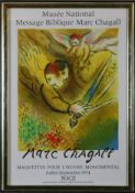 Chagall, Marc (1887 Witebsk - 1985 St. Paul de Vence) - "Der richtende Engel", Farblithographie